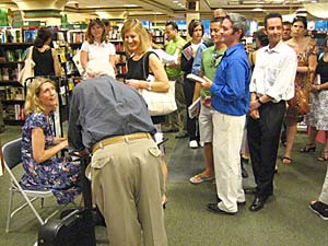 Cathy Alter book reading and signing at Georgetown Barnes and Noble