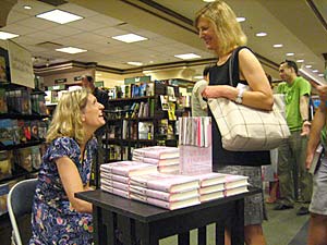 Cathy Alter book reading and signing at Georgetown Barnes and Noble